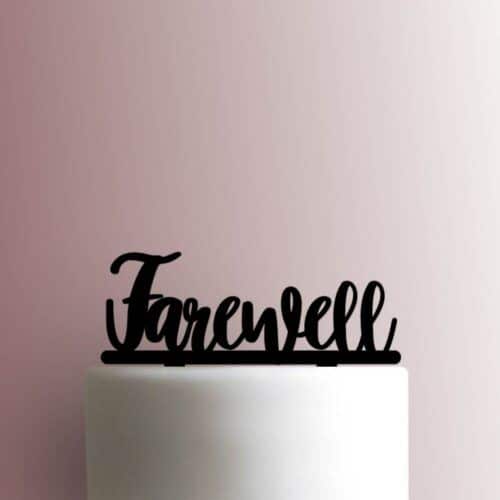 Farewell 225-958 Cake Topper