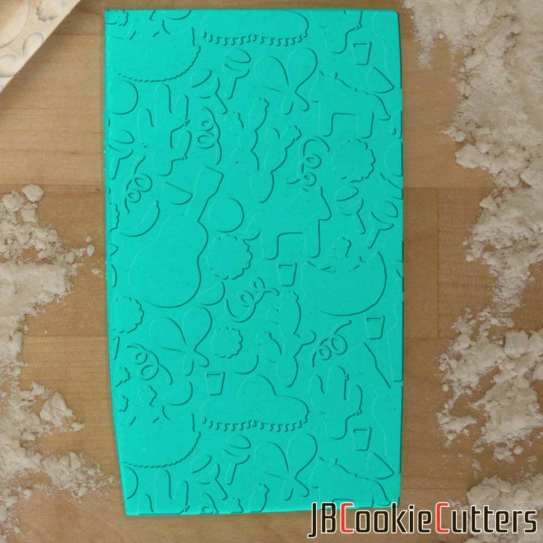 Fiesta Pattern 765-500 Rolling Pin