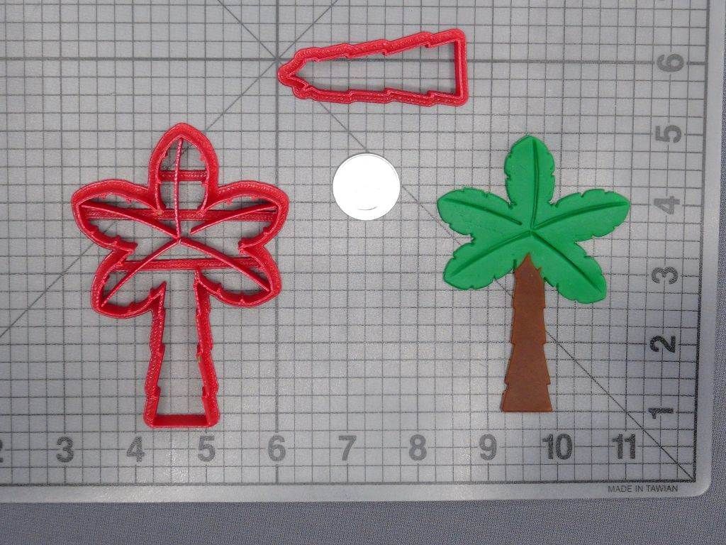 Palm Tree 266-D578 Cookie Cutter Set