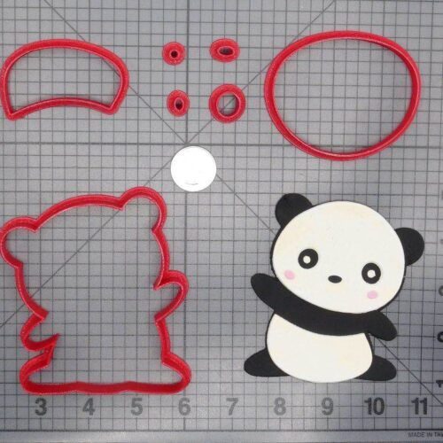 Panda Body 266-D580 Cookie Cutter Set