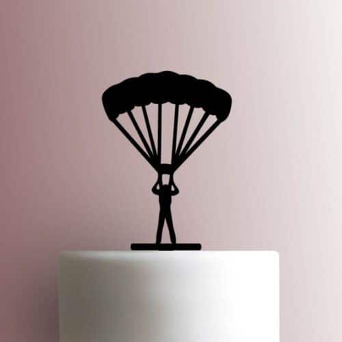 Parachuting 225-A015 Cake Topper