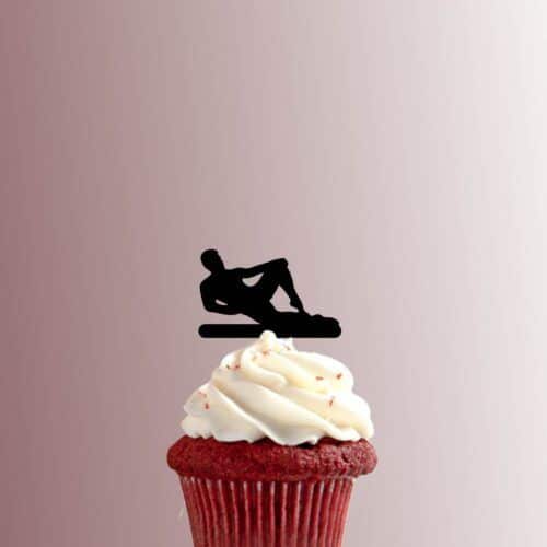 Pose Laid Back 228-276 Cupcake Topper