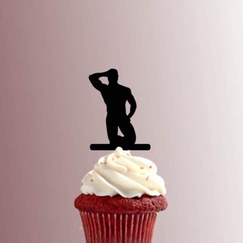Pose Muscular 228-277 Cupcake Topper