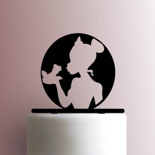 Princess and the Frog Circle 225-927 Cake Topper Silhouette