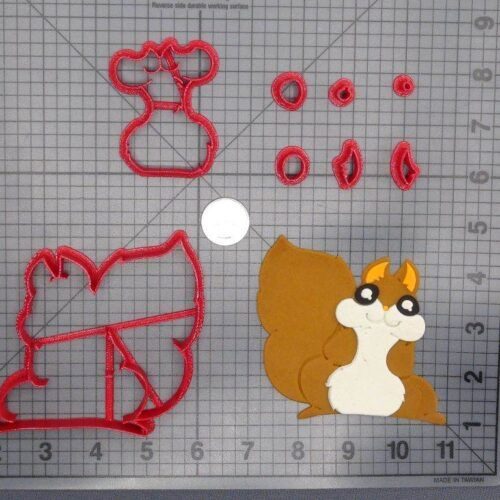 Squirrel Body 266-D545 Cookie Cutter Set