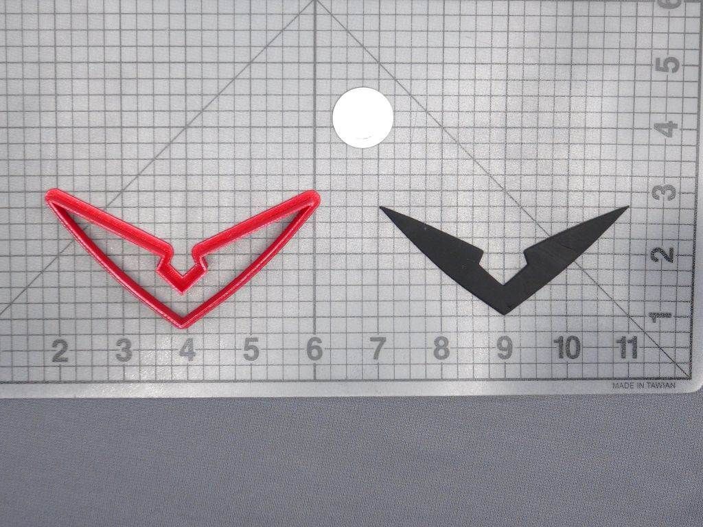 Voltron Logo 266-D625 Cookie Cutter Silhouette
