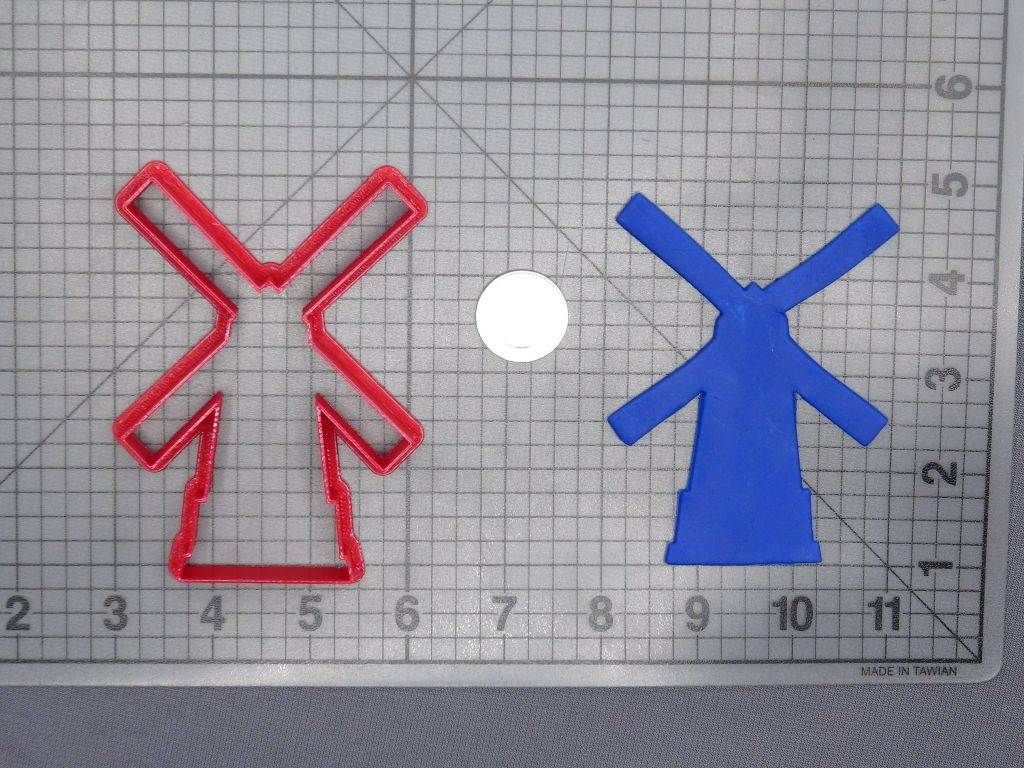 Windmill 266-D593 Cookie Cutter Silhouette