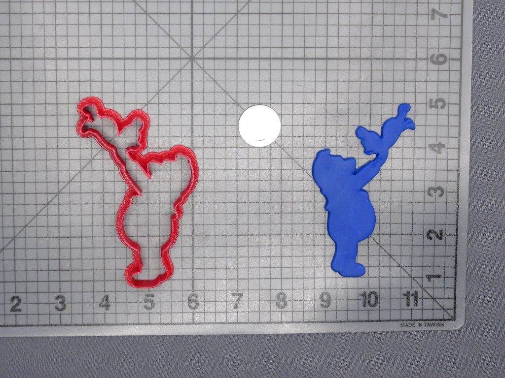 Winnie the Pooh and Piglet 266-D909 Cookie Cutter Silhouette