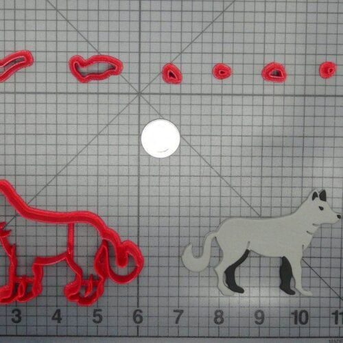 Wolf Body 266-D155 Cookie Cutter Set