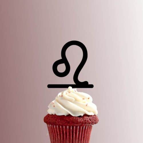Zodiac - Leo Symbol 228-262 Cupcake Topper