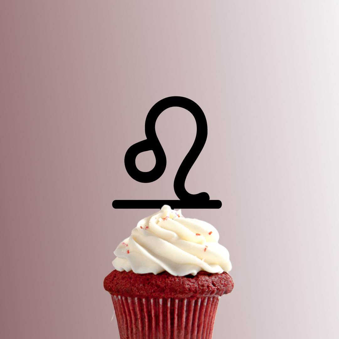Zodiac - Leo Symbol 228-262 Cupcake Topper