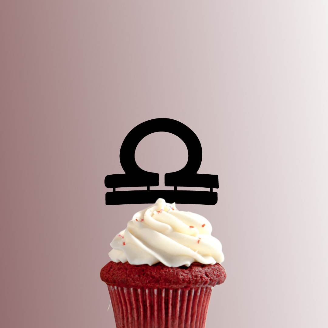 Zodiac - Libra Symbol 228-265 Cupcake Topper