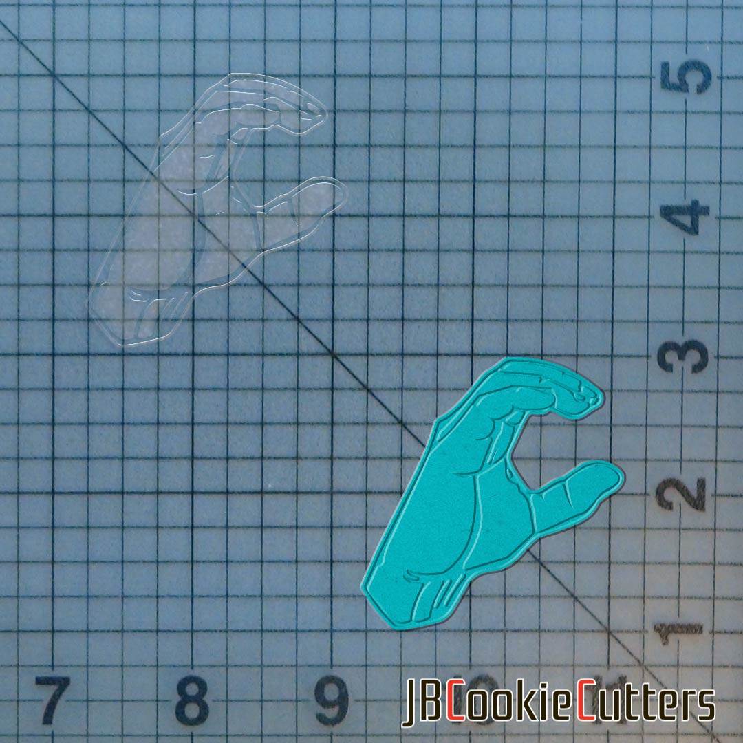 ASL - C 227-603 Cookie Cutter and Stamp (Embossed)