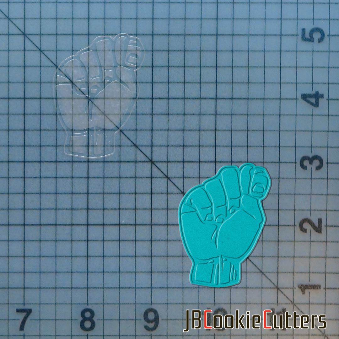 ASL - T 227-620 Cookie Cutter and Stamp Embossed