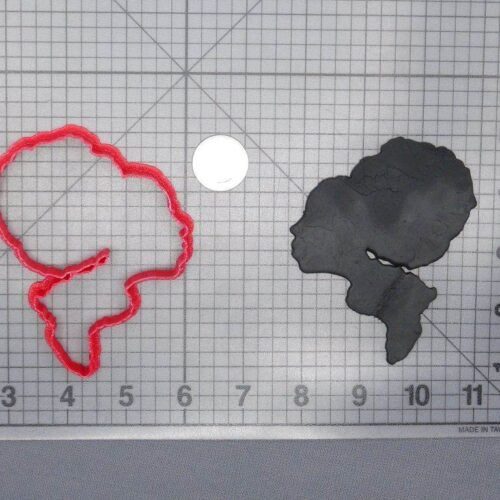 Africa Woman 266-D585 Cookie Cutter Silhouette