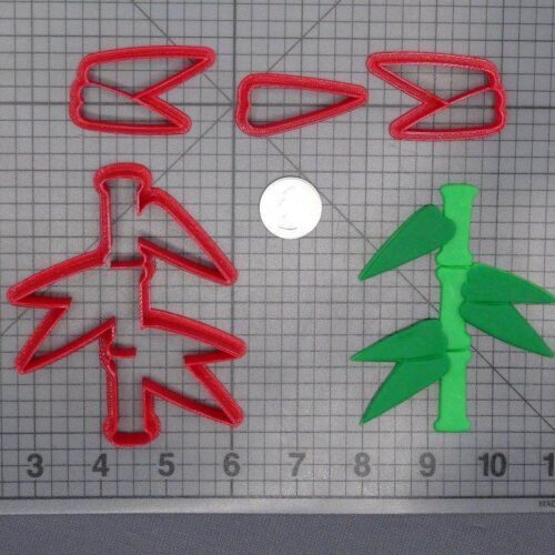 Bamboo Plant 266-D635 Cookie Cutter Set