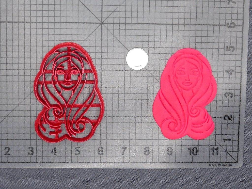 Barbie Head 266-D873 Cookie Cutter