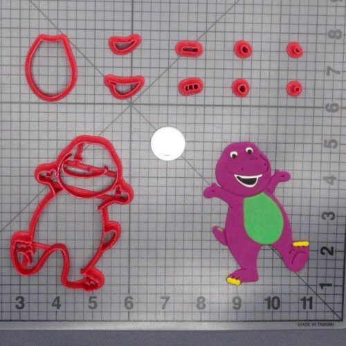 Barney Body 266-D673 Cookie Cutter Set