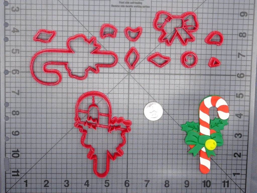 Christmas - Candy Cane 266-E255 Cookie Cutter Set