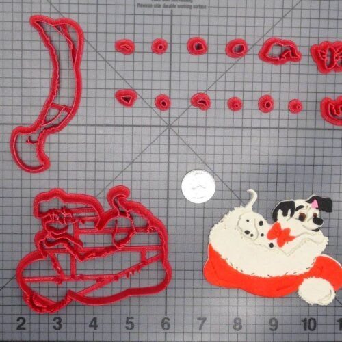 Christmas - Dalmation Dog 266-E341 Cookie Cutter Set