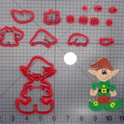 Christmas - Elf Body 266-E325 Cookie Cutter Set