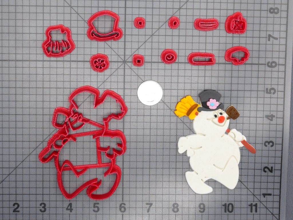 Christmas - Frosty The Snowman Body 266-E337 Cookie Cutter Set
