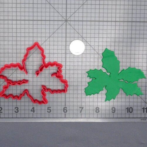 Christmas - Holly 266-E193 Cookie Cutter Silhouette
