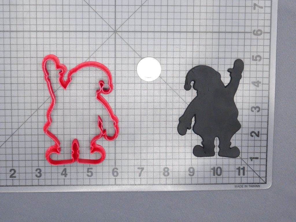 Christmas - Santa Body 266-E194 Cookie Cutter Silhouette
