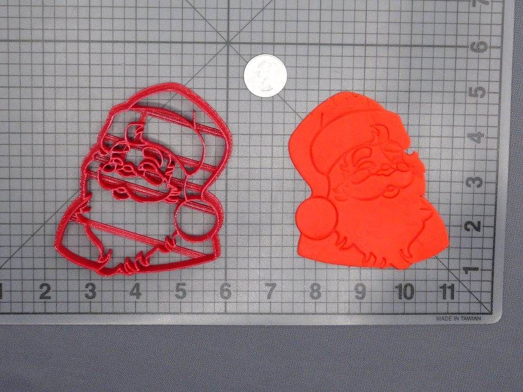 Christmas - Santa Claus 266-E303 Cookie Cutter