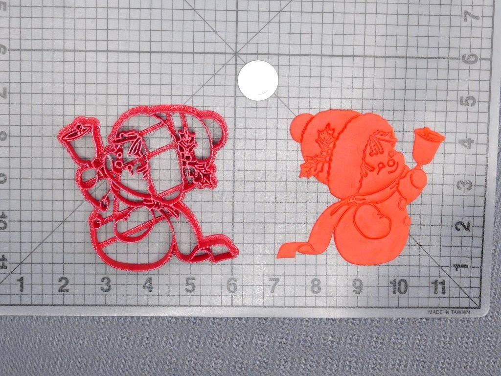 Christmas - Snowman 266-E271 Cookie Cutter