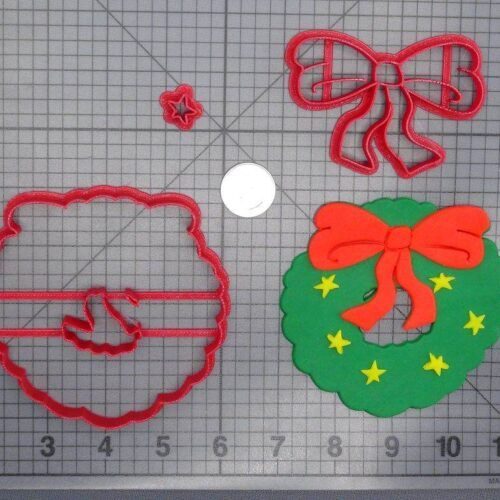Christmas - Wreath 266-E346 Cookie Cutter Set