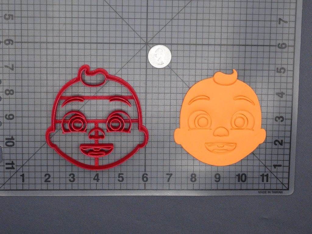 Cocomelon - Baby Head 266-E130 Cookie Cutter