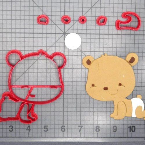 Crawling Baby Bear 266-D565 Cookie Cutter Set