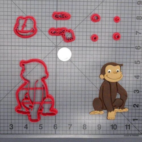 Curious George Body 266-D682 Cookie Cutter Set