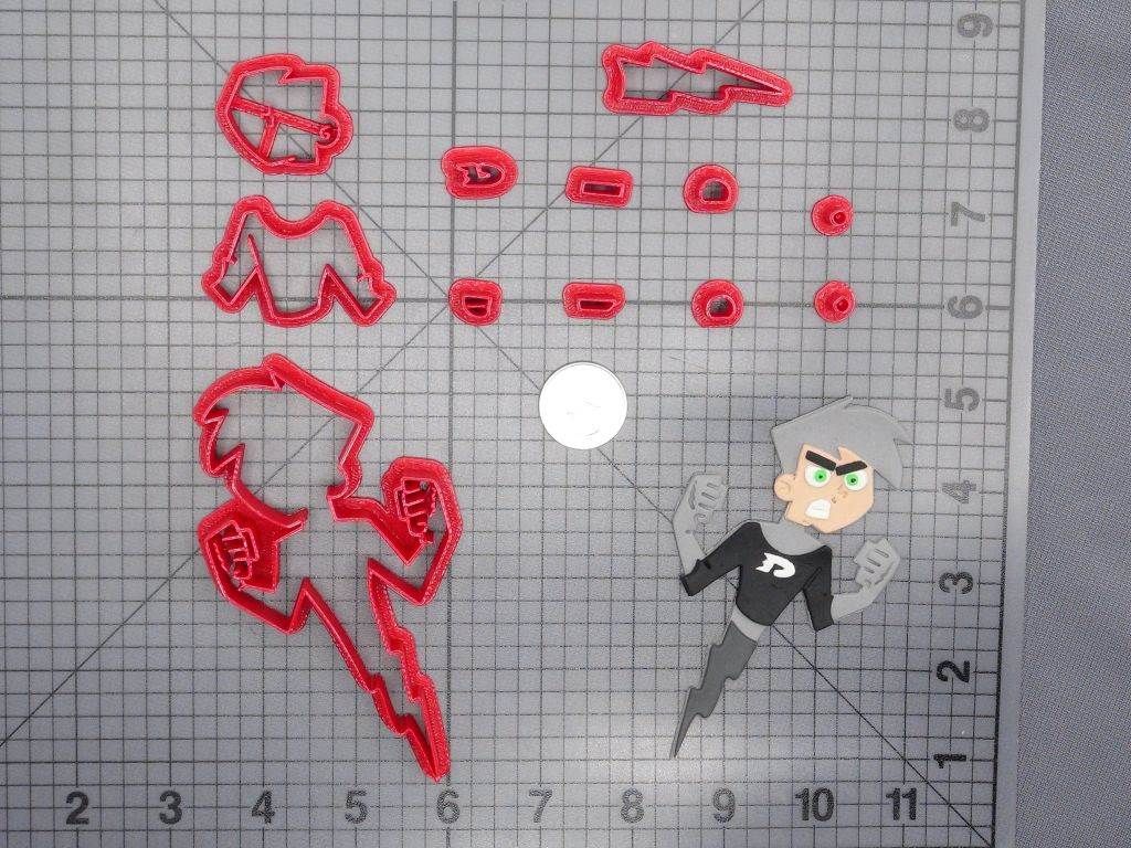 Danny Phantom Body 266-D791 Cookie Cutter Set