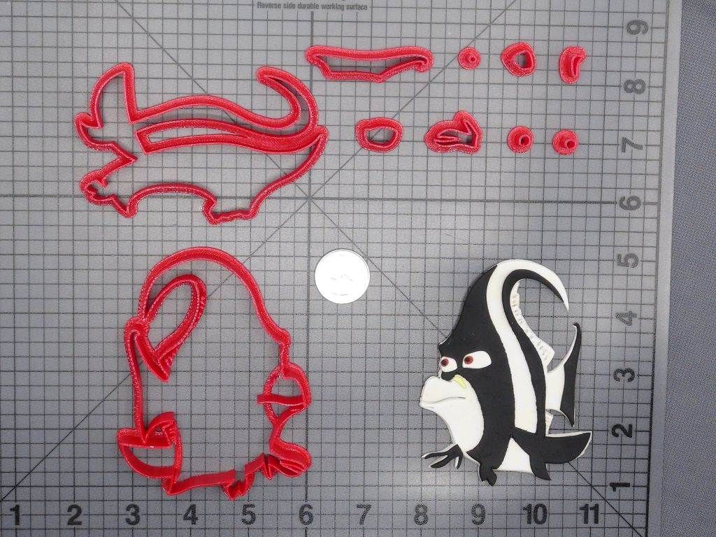 Finding Nemo - Gill Fish 266-D724 Cookie Cutter Set