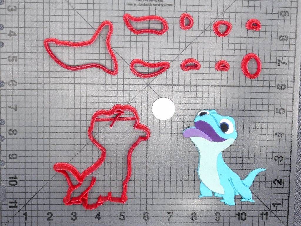 Frozen - Bruni Lizard 266-D725 Cookie Cutter Set
