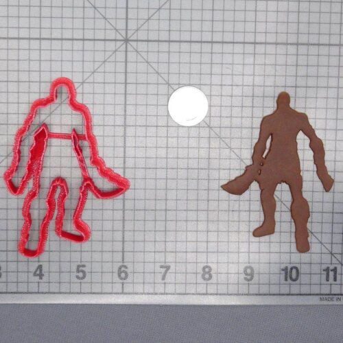 God of War - Kratos Body 266-D769 Cookie Cutter