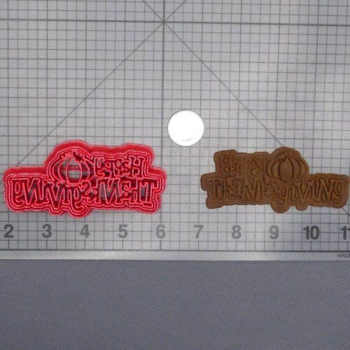 Happy Thanksgiving 266-E237 Cookie Cutter