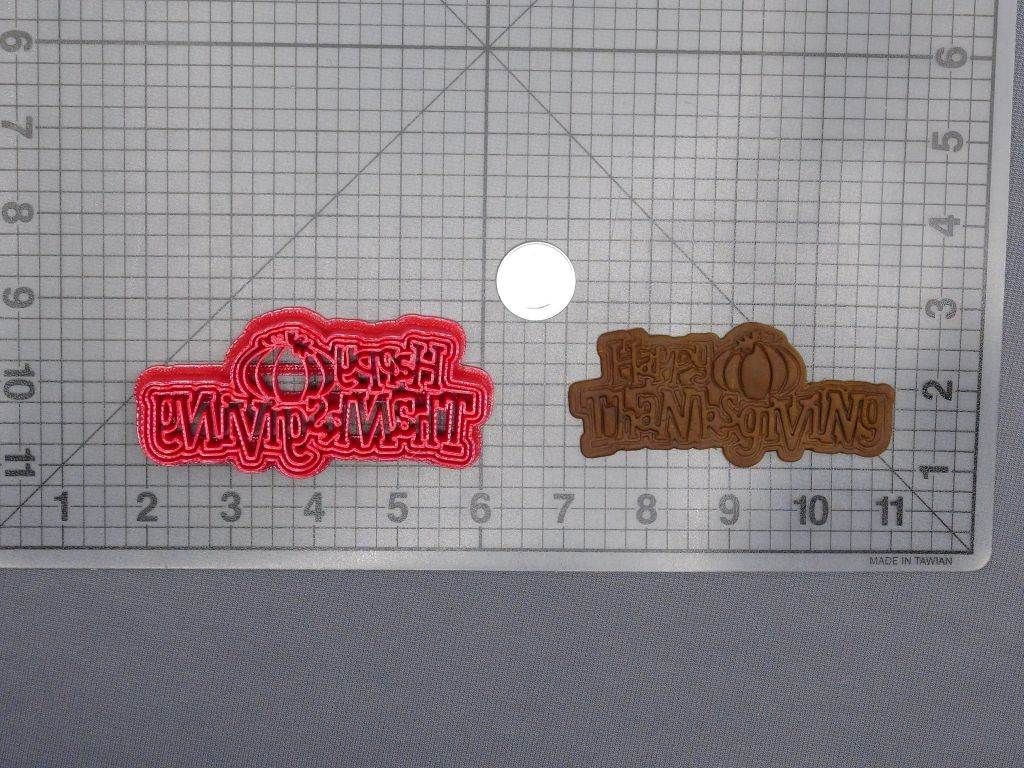 Happy Thanksgiving 266-E237 Cookie Cutter