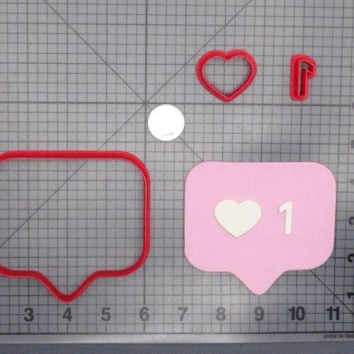 Instagram Like 266-D683 Cookie Cutter Set
