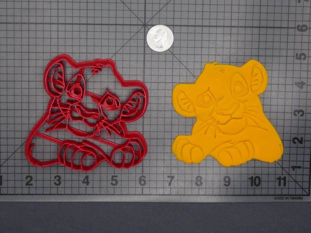 Lion King - Simba 266-D663 Cookie Cutter