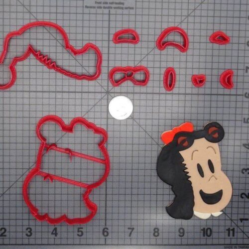 Little Lulu Head 266-D714 Cookie Cutter Set
