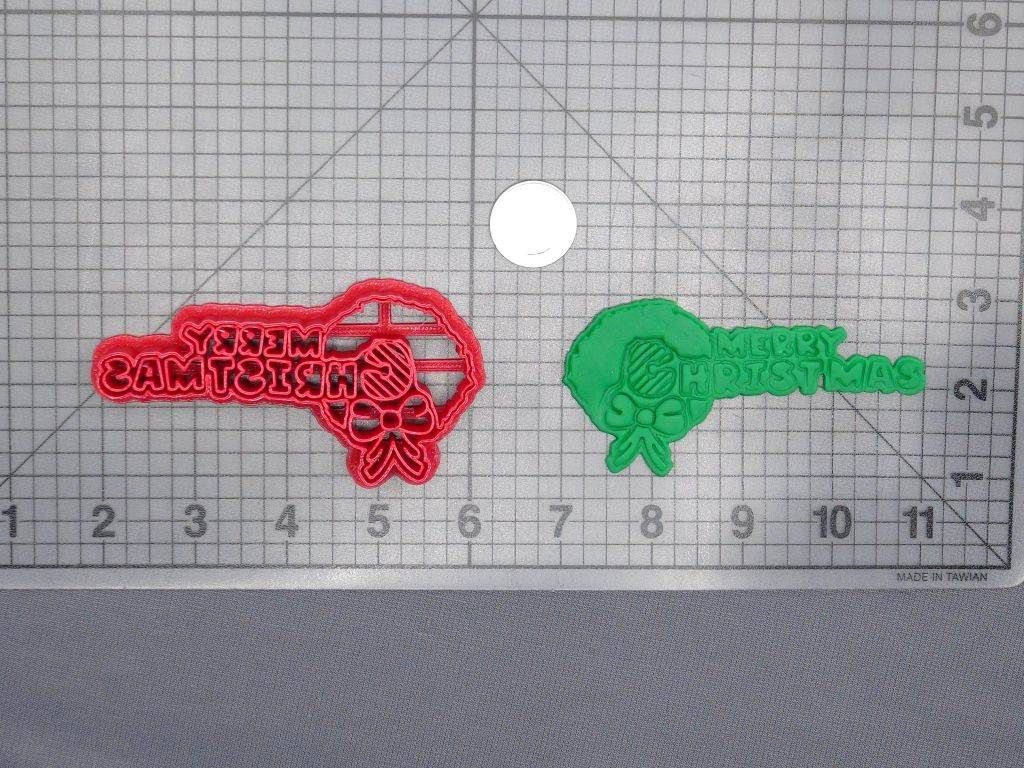 Merry Christmas 266-E274 Cookie Cutter