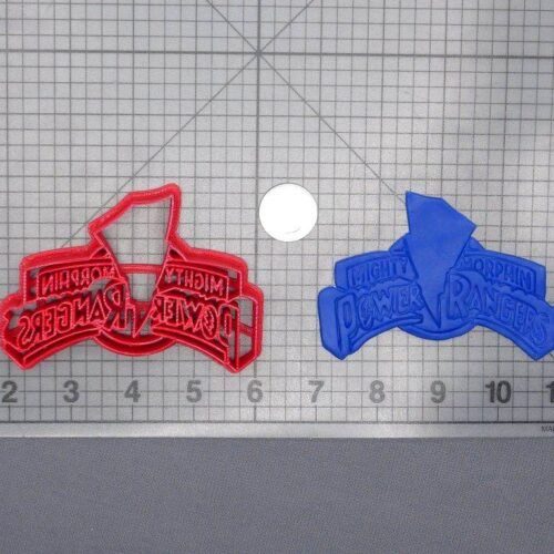 Mighty Morphin Power Rangers Logo 266-D807 Cookie Cutter