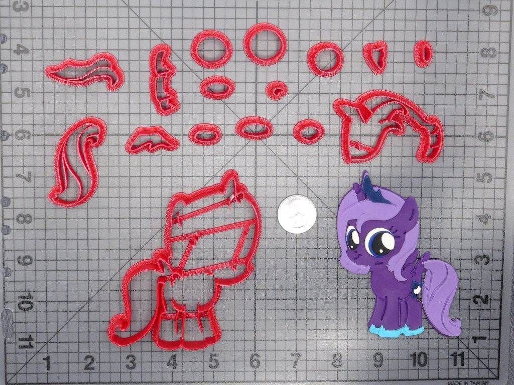 My Little Pony - Princess Luna Young Body 266-D607 Cookie Cutter Set