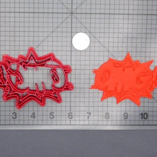OMG Pow Sign 266-D628 Cookie Cutter