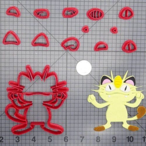 Pokemon - Meowth Body 266-D826 Cookie Cutter Set