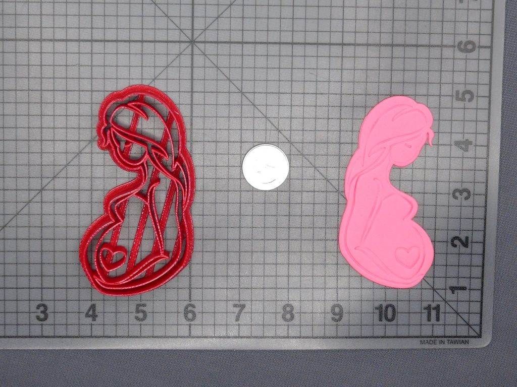 Pregnant Woman 266-D662 Cookie Cutter