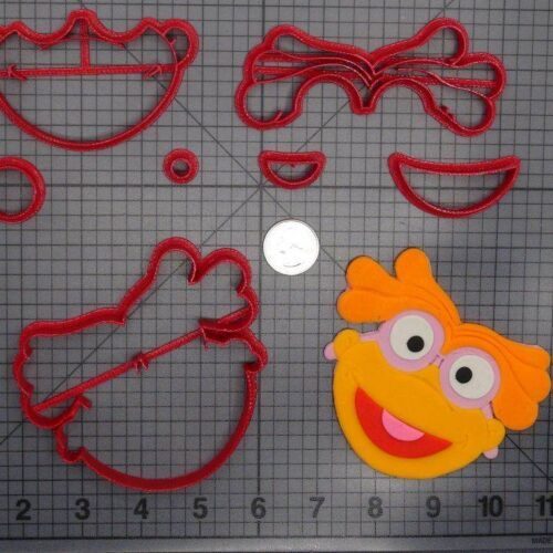 Muppet Babies - Skeeter Head 266-D743 Cookie Cutter Set